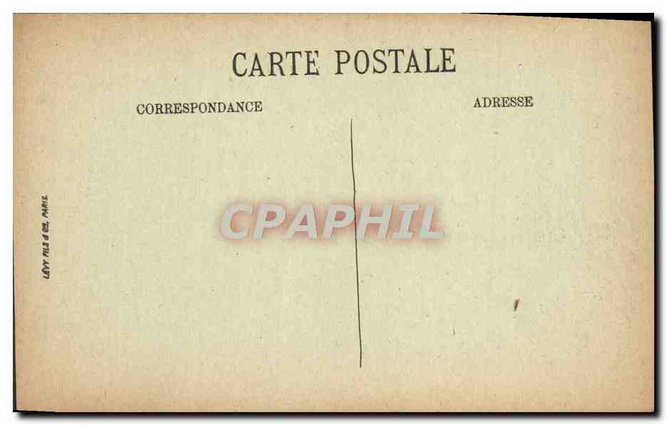 CPA Amiens Le Palais De Justice Le Portique — Rückseite