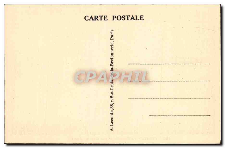 CPA Paris Le Rond Point Des Champs Elysees — Rückseite