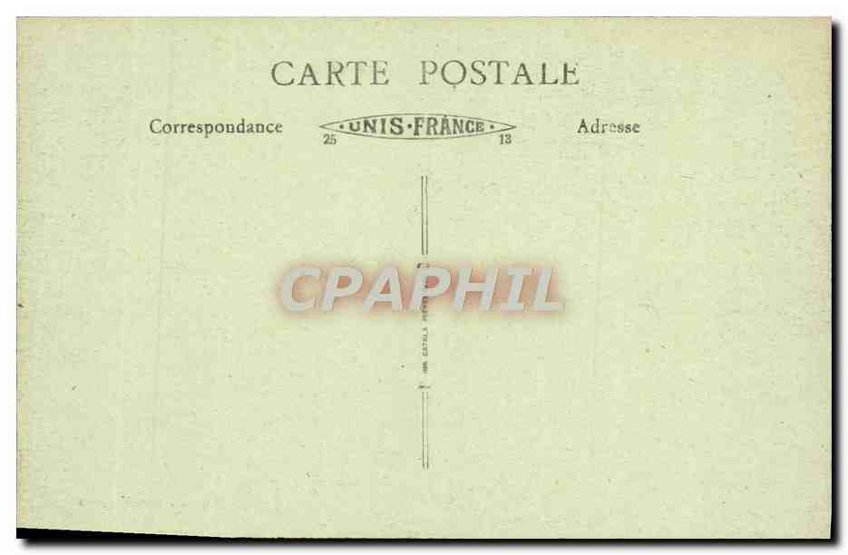 CPA Chambon Sur Lignon Les Bords Du Lignon — Verso