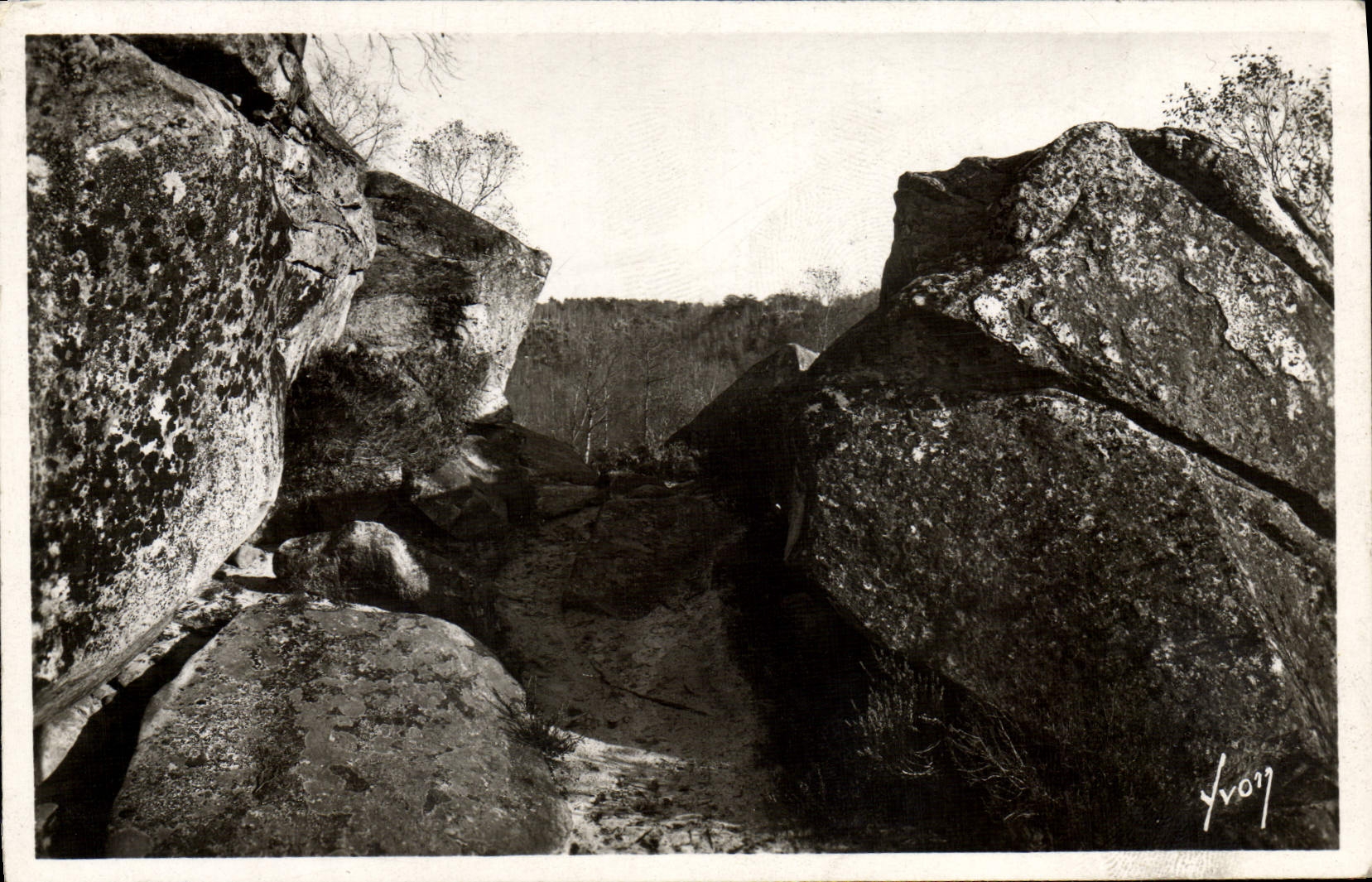 Laberinto de los druidas — Fontainebleau (Seine-et-Marne) — Les Éditions d'Art 'Yvonn'