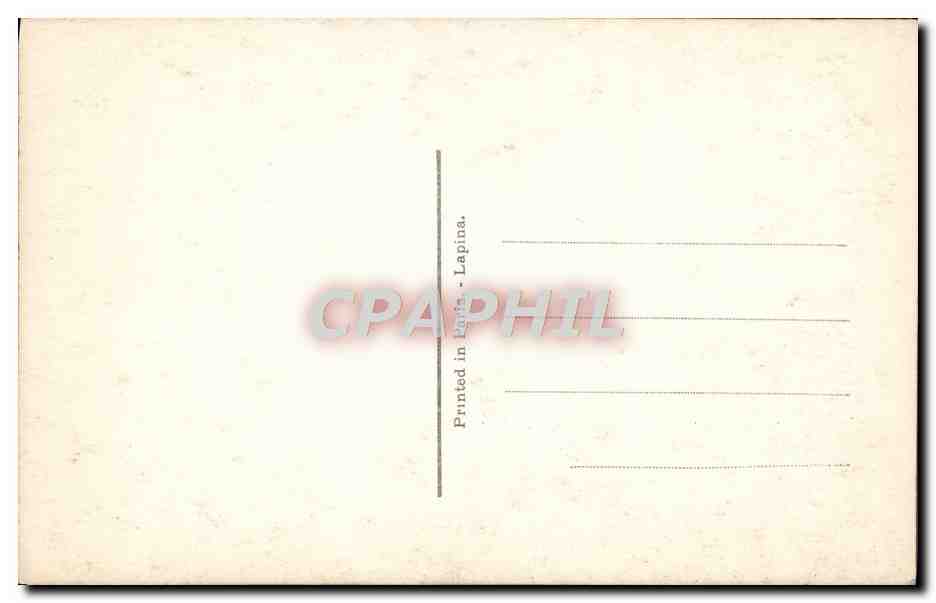 CPA L'Embarquement Pour Cythere Watteau Musee du Louvre Paris  — Verso
