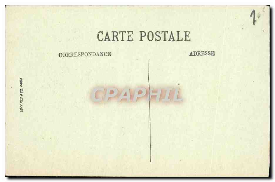 CPA Paris L'Eglise Notre Dame Des Champs — Verso