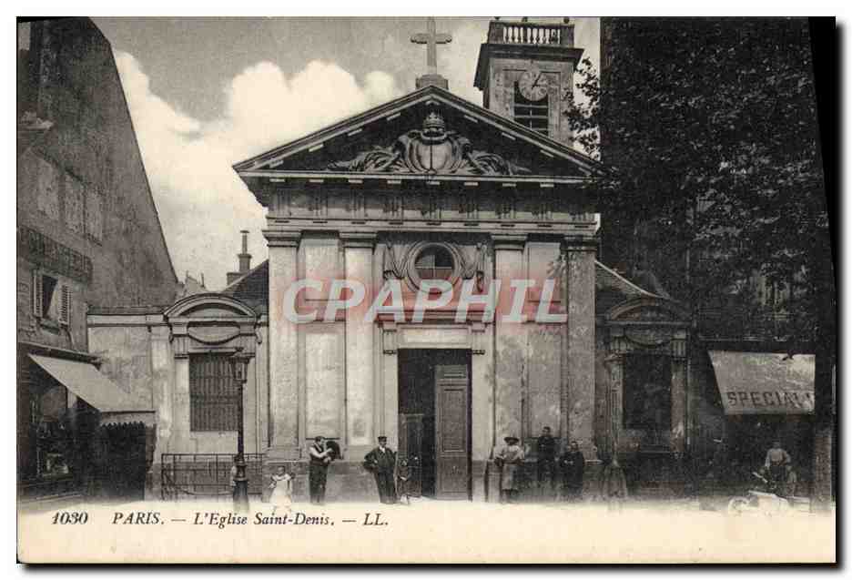 CPA Paris L'Eglise Saint Denis