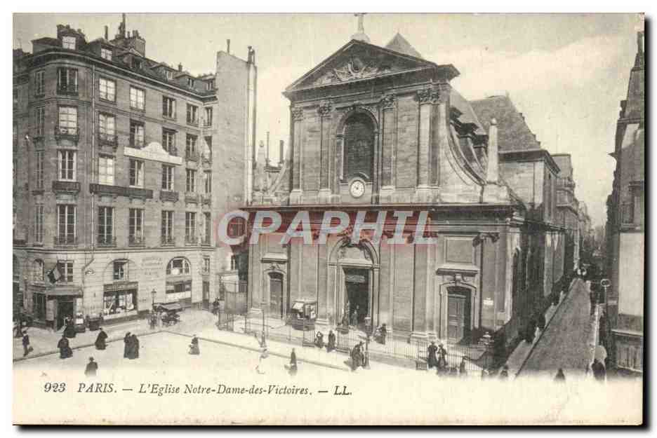CPA Paris L'Eglise Notre Dame Des Victoires