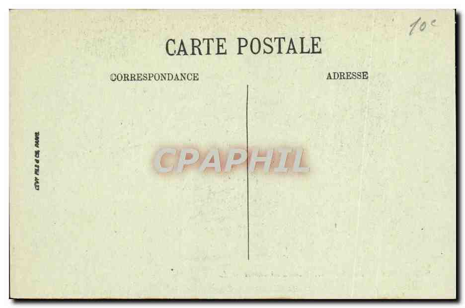 CPA Paris L'Eglise Notre Dame Des Victoires — Rückseite