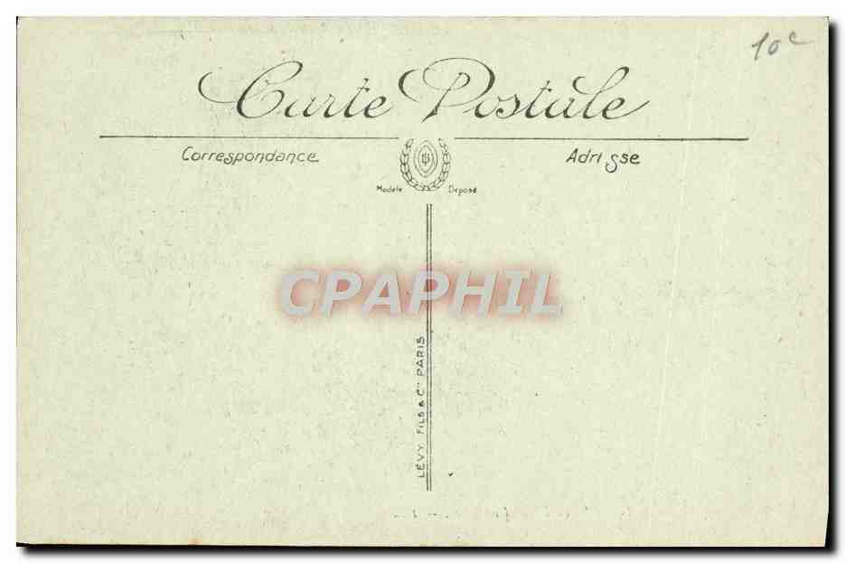 CPA Paris Eglise Saint Vincent De Paul — Rückseite