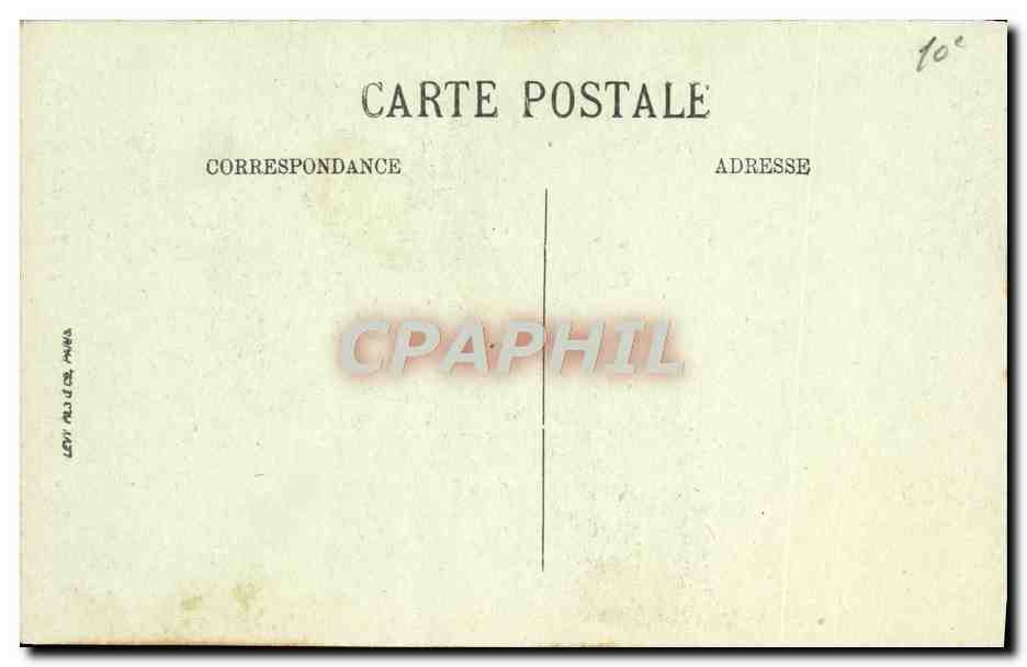 CPA Paris Temple Protestant De La Rue Saint Antoine — Rückseite