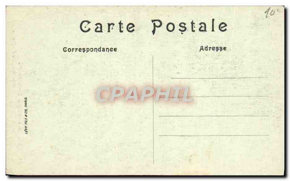 CPA Paris La Chapelle Commemorative De La Rue Jean Goujon — Rückseite