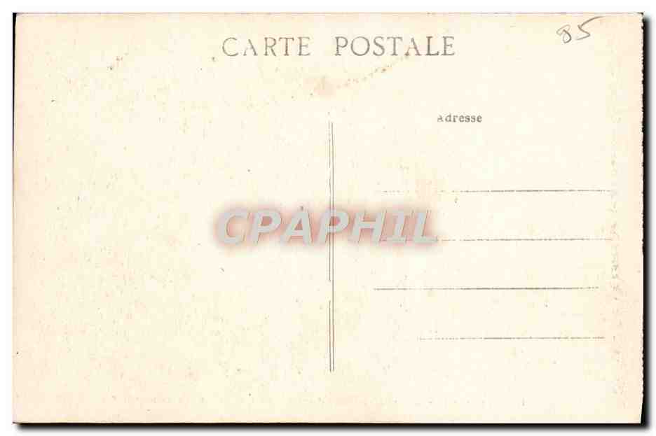 Poitiers (Vienne) — Le Baptistère Gallo-Romain Saint-Jean du IVe siècle — Façade Est — Jules Rebmbon phot. Poitiers - 27 bis — Verso