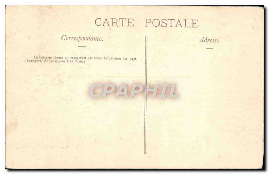 CPA Nancy Fontaine D'Amphitrite Par Guibal Et Grille De Jean Lamour — Rückseite
