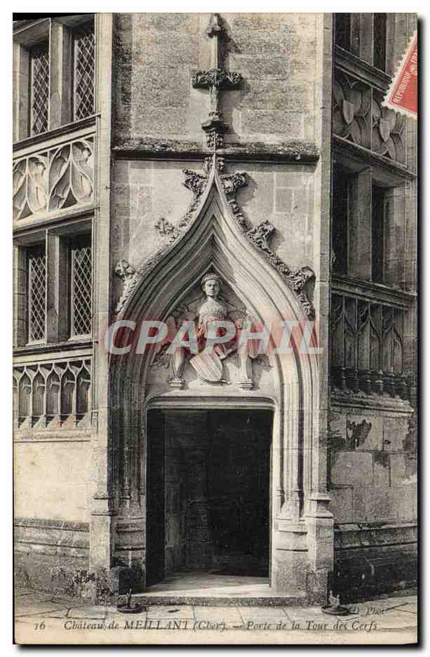 Château de MEILLANT (Cher) — Porte de la Tour des Corps