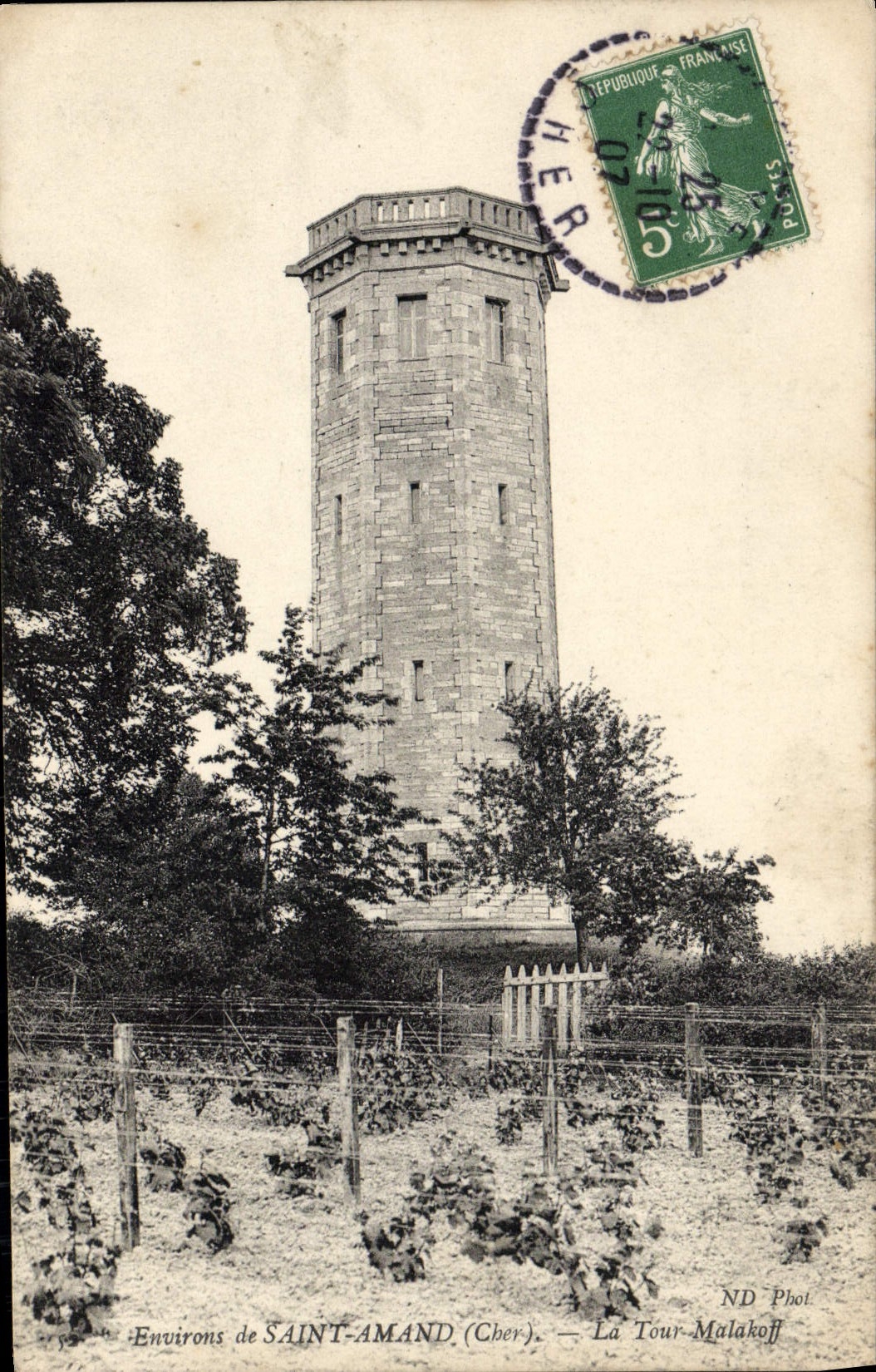 Dintorni di SAINT-AMAND (Cher) — La Tour-Malakoff — ND Phot
