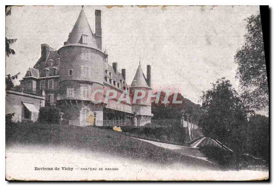 CPA Environs De Vichy Chateau De Randan