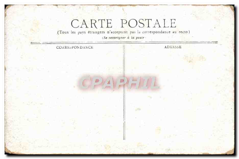 CPA Environs De Vichy Chateau De Randan — Verso