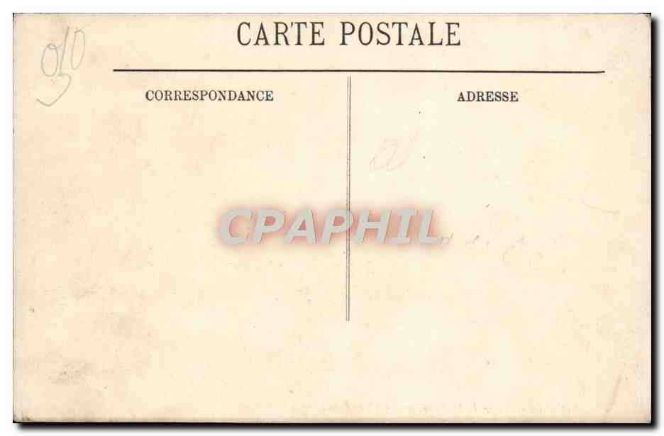 CPA Compiegne Le Chateau La Plate Bande — Verso