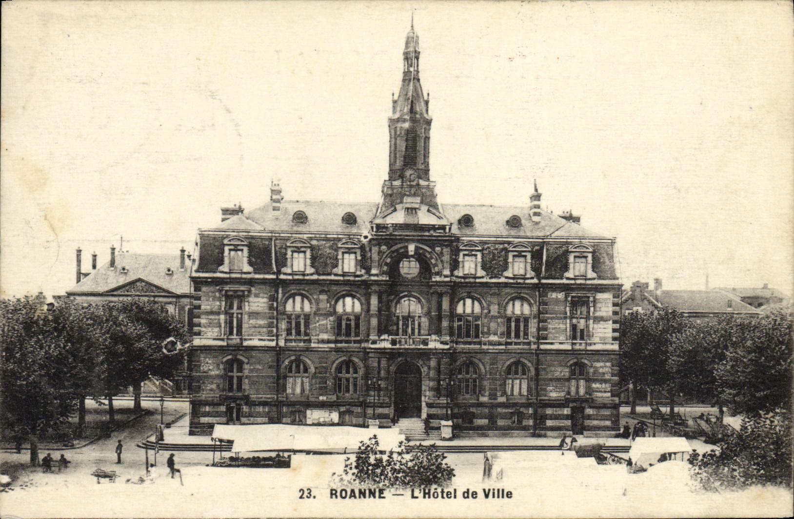 CPA Roanne L'Hotel De Ville