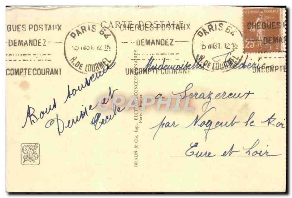 CPA Exposition Coloniale Internationale Paris 1931 Musee des Colonies  — Rückseite
