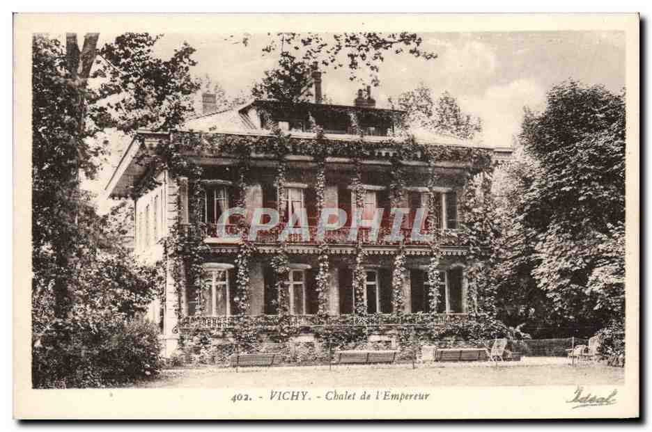 CPA Vichy Chalet De I'Empereur