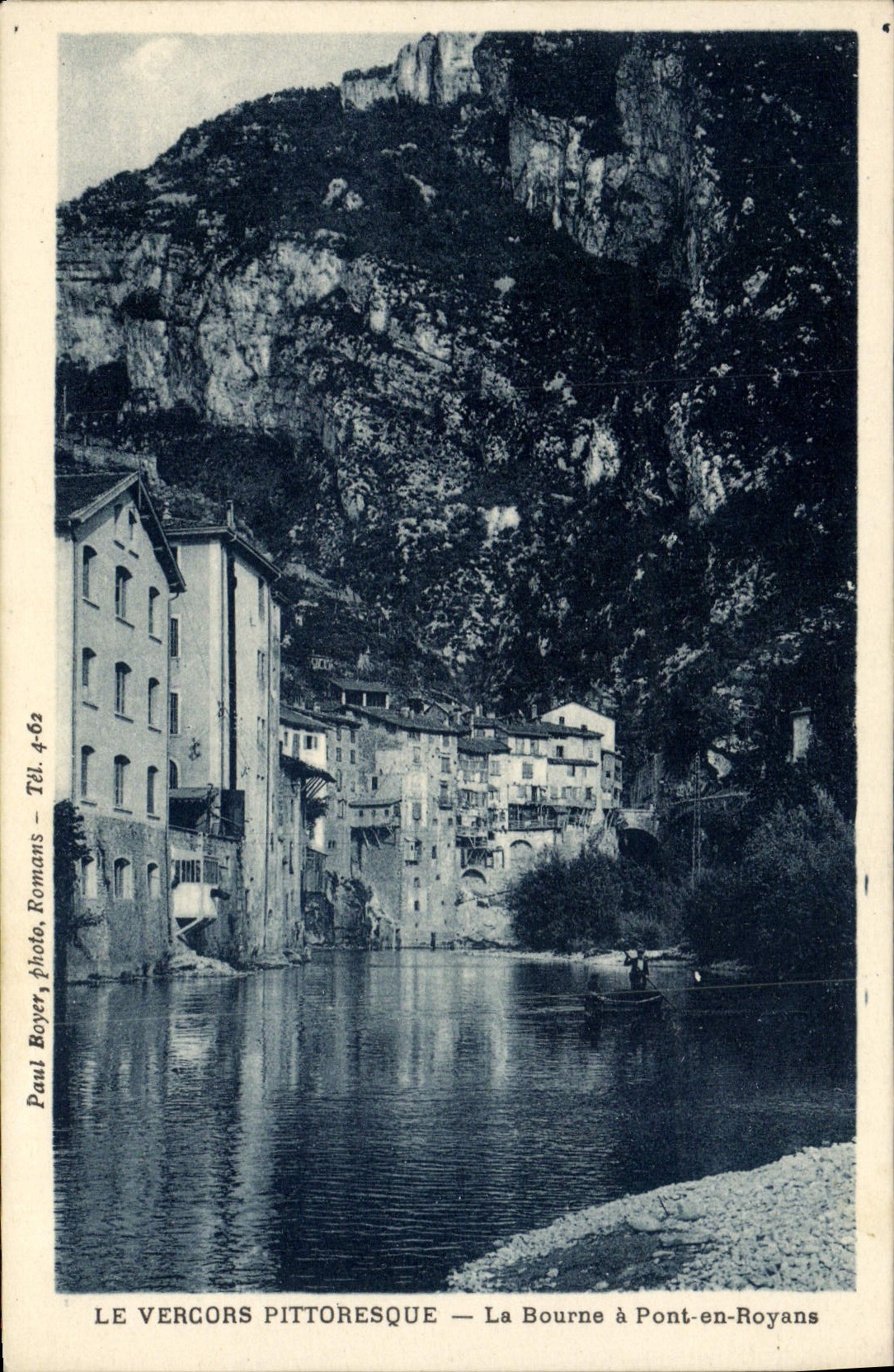 CPA Le Vercors Pittoresque La Bourne A Pont En Royans