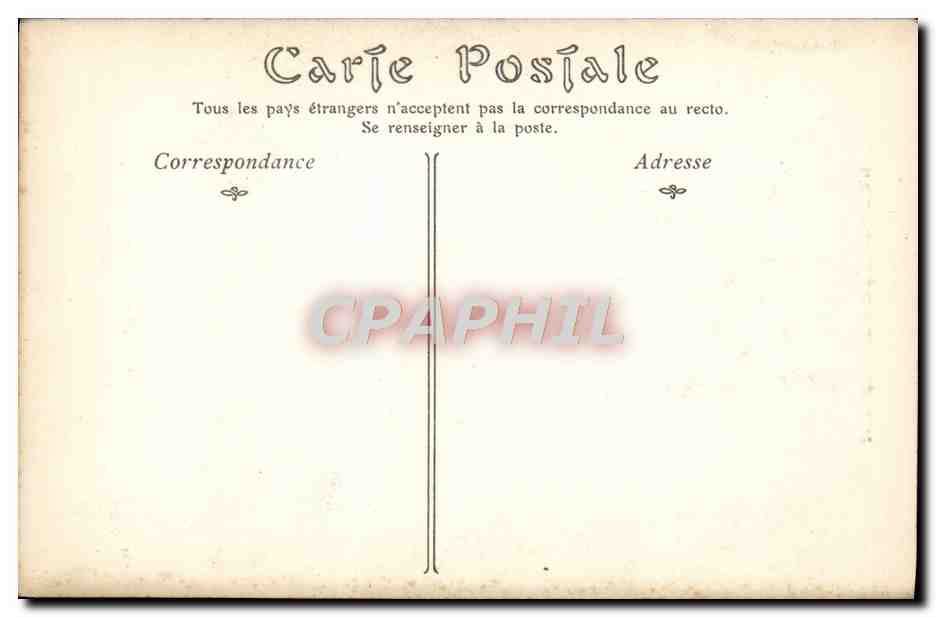CPA Legros Une Amende Honorable Musee du Luxembourg  — Verso