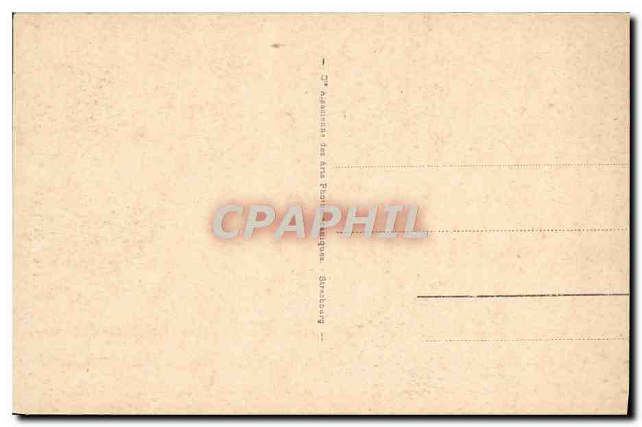 CPA Le Mont Dore Le Funiculaire — Verso