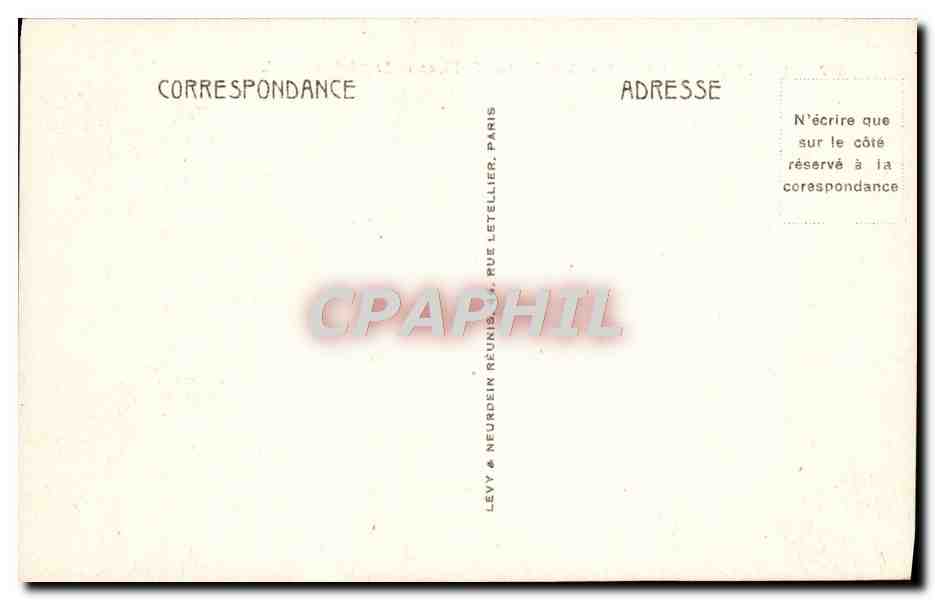 CPA Le Mont Dore Les Roches Tuillieres Et Sanadoires — Rückseite