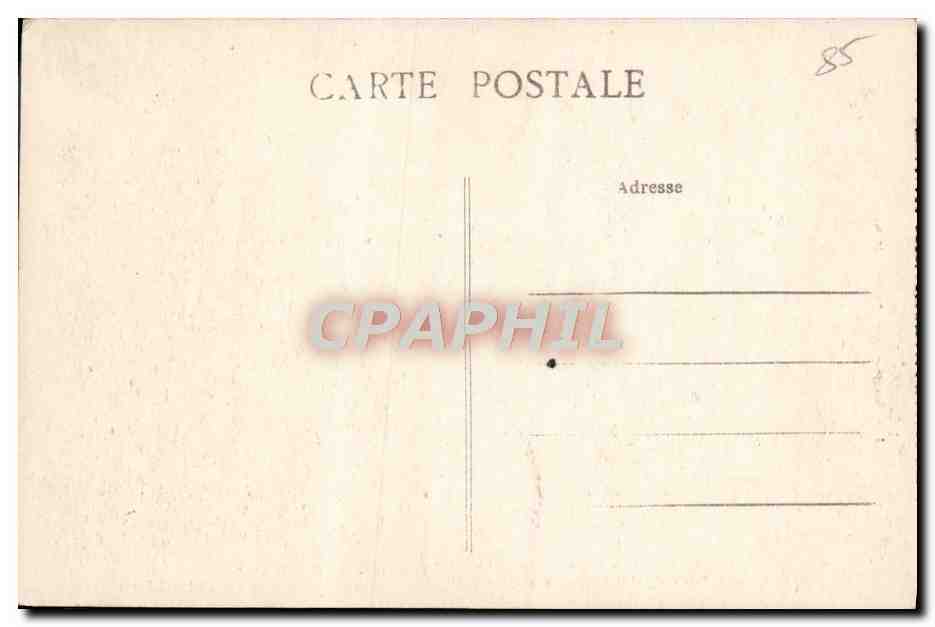 Poitiers (Vienne) — La Grille d'Honneur du Parc de Blossac — Créée au XVIIIe siècle par le Comte de la Bourdonnaye de Blossac, Intendant du Poitou (1751-1784) — Verso