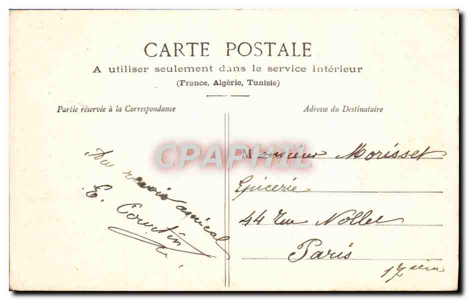 CPA Versailles Musee Des Voitures Voiture qui a conduit Josephine a la Malmaison apres le divorce — Verso