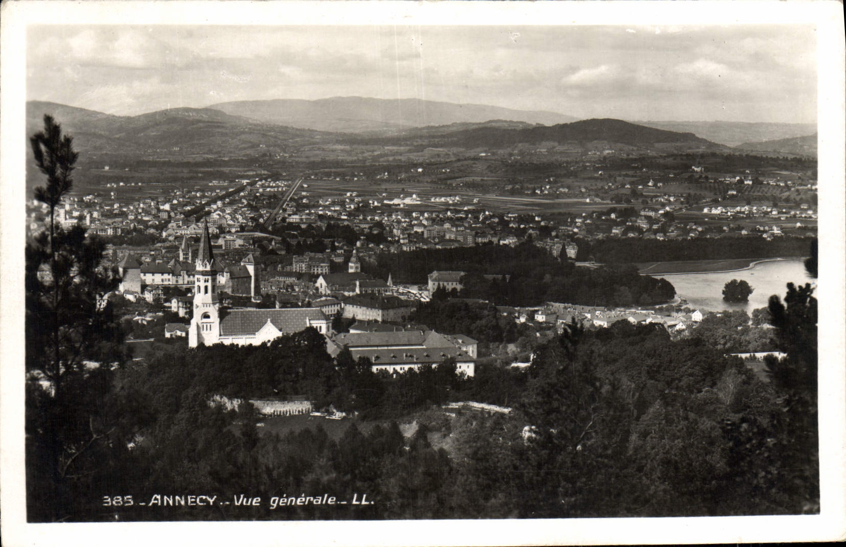 Annecy — Allgemeiner Blick — LL. — Nr. 385