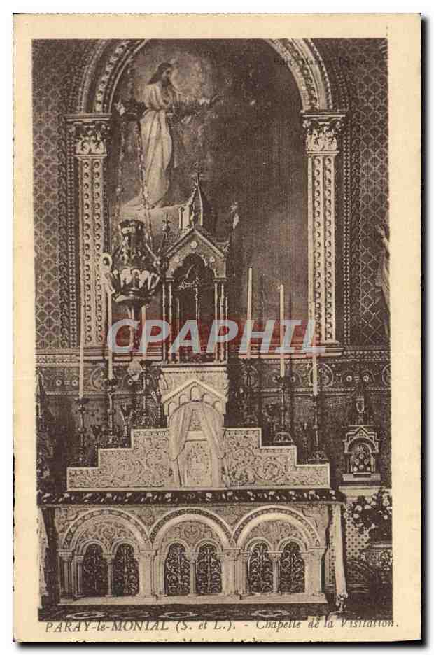 CPA Paray Le Monial Chapelle De La Visitation