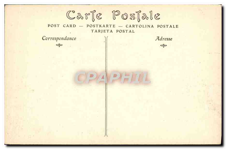 CPA Paris Le Nouveau Louvre — Rückseite