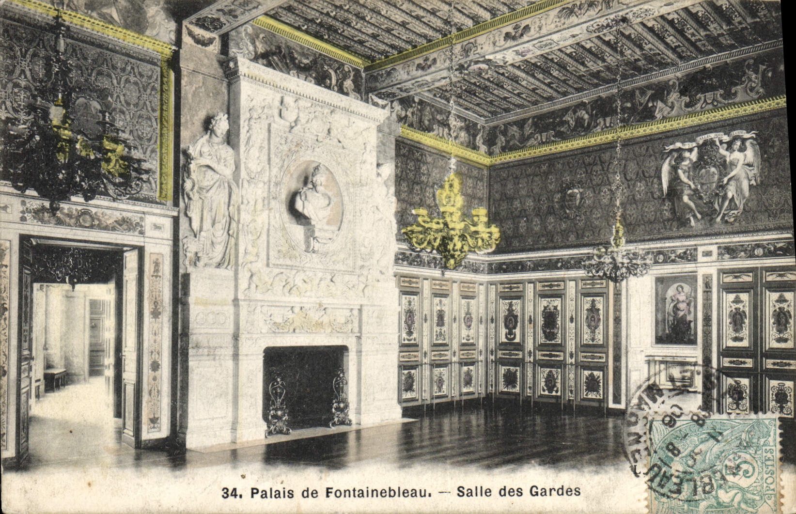 Schloss Fontainebleau — Wachzimmer — n°34