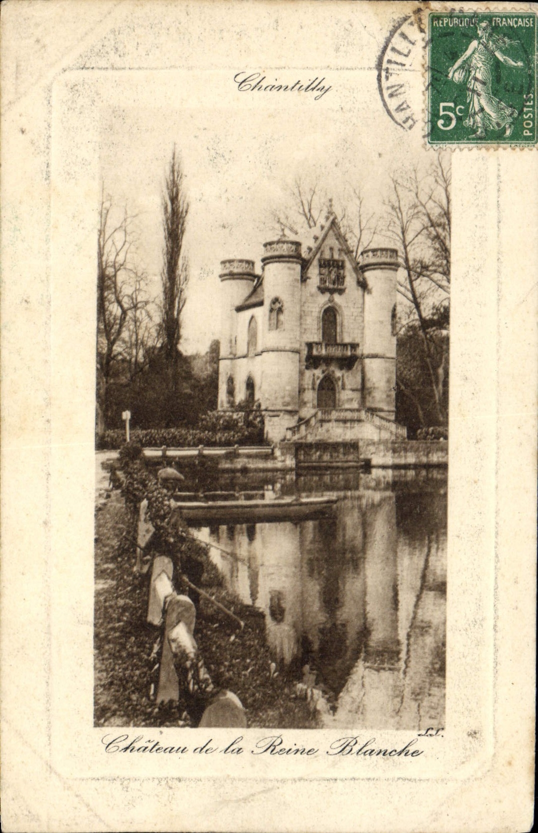 Schloss der Weißen Königin — Chantilly — Verlag C.T.
