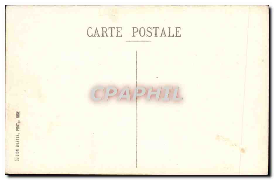 CPA Nice Jardins Albert 1er Et Casino — Rückseite