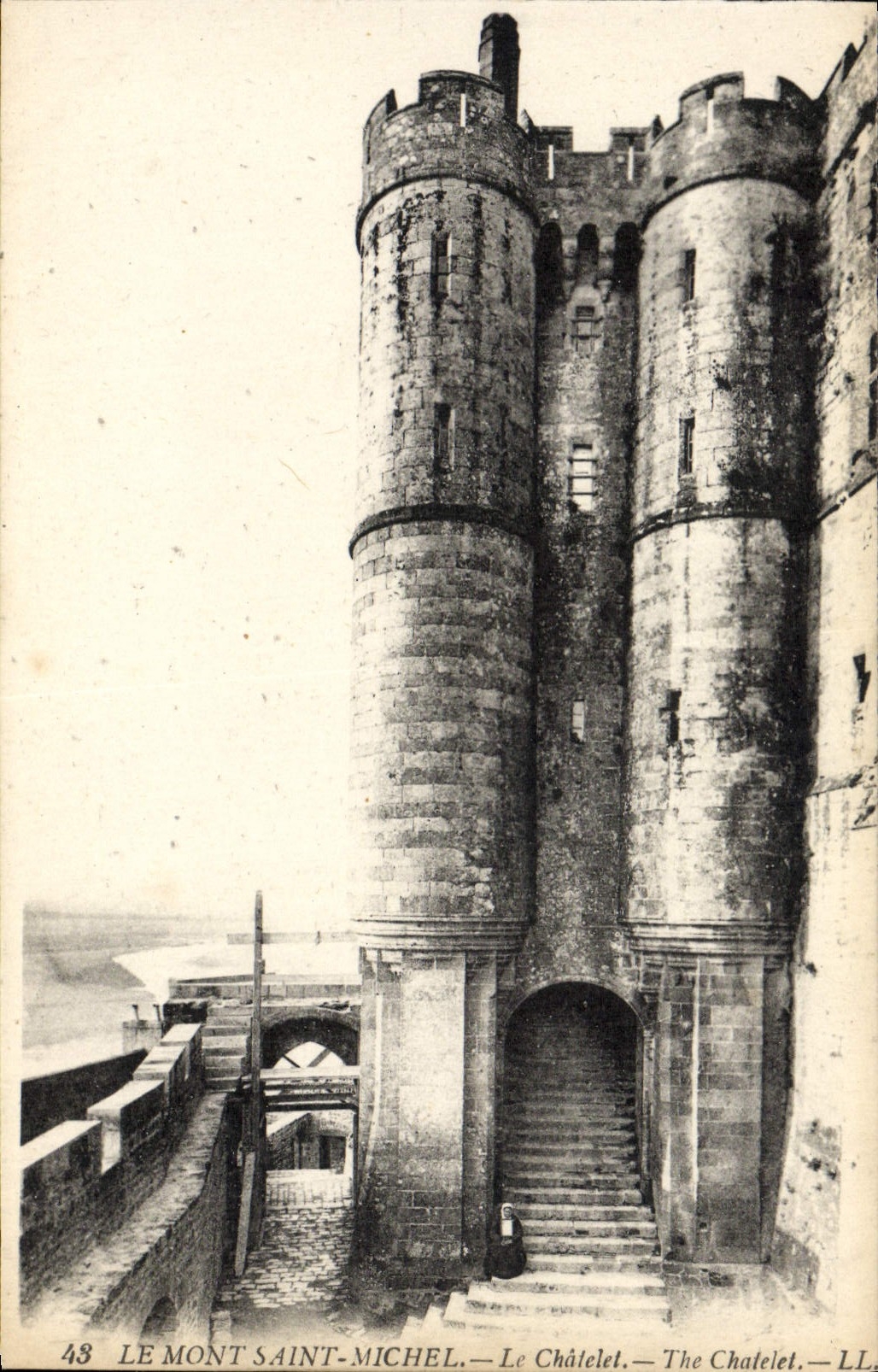 CPA Le Mont Saint Michel Le Chatelet