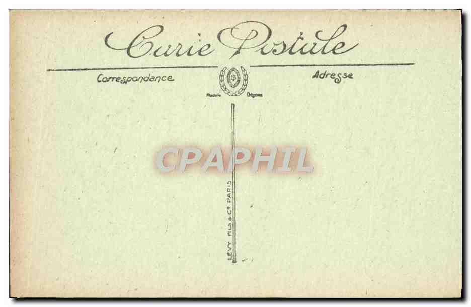 CPA Le Mont Saint Michel Le Chatelet — Verso