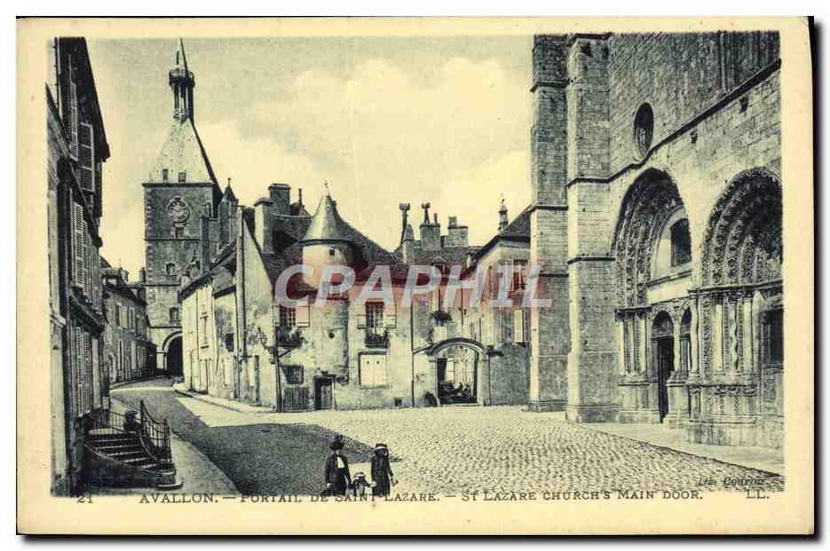 Avallon — Portail de Saint-Lazare — Lévy Frères & Cie, n°21