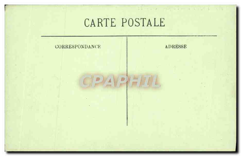 CPA Lourdes Vue Plongeante — Verso