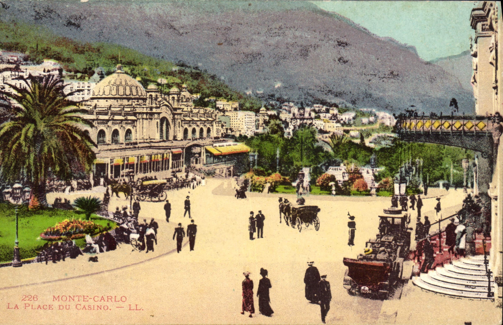 CPA Monte Carlo La Place Du Casino