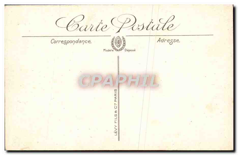 CPA Monte Carlo La Place Du Casino — Rückseite