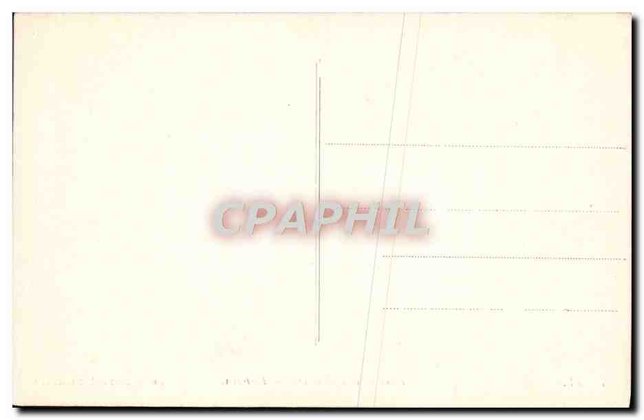 CPA Ecole Flamande Portraits Musee Conde Chantilly — Verso