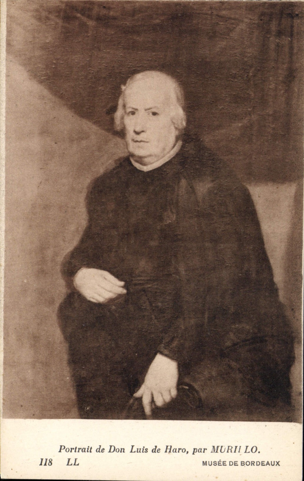 CPA Portrait De Don Luis De Haro Par Murillo Musee de Bordeaux
