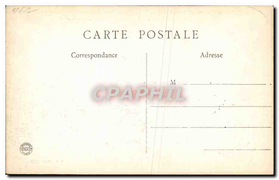 CPA Vienne L'Hotel De Ville Ancien hotel de la famille d'Amblerieu  — Rückseite