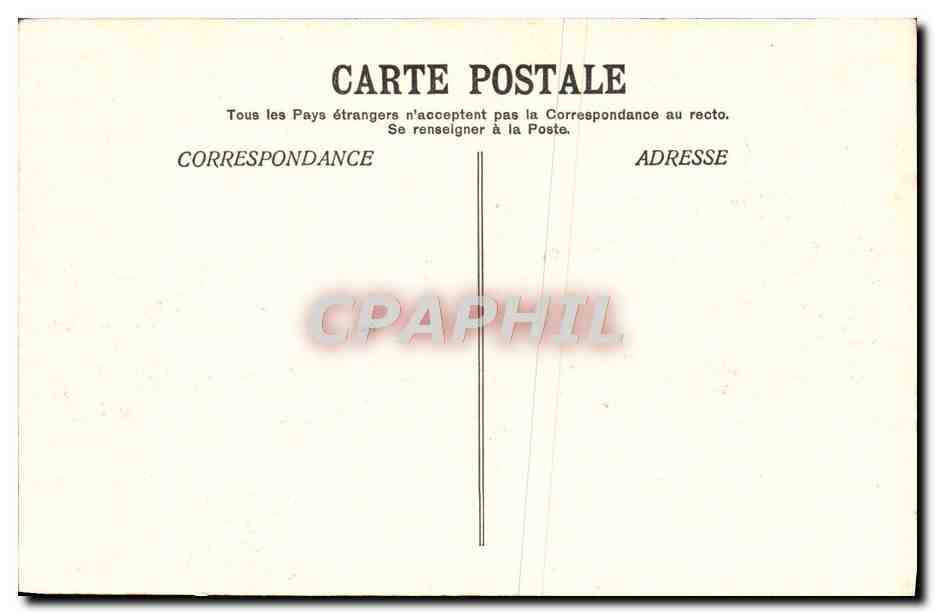 CPA Grenoble Le Ciborium De La Cathedrale — Verso