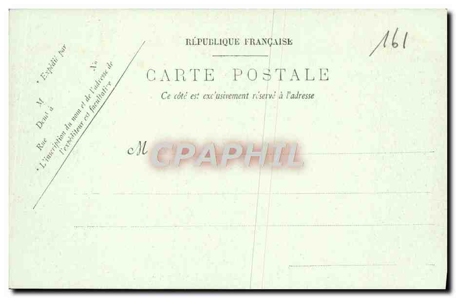 CPA Environs D'Arles Les Baux L'Ancien Hopital Et Les Arenes — Verso