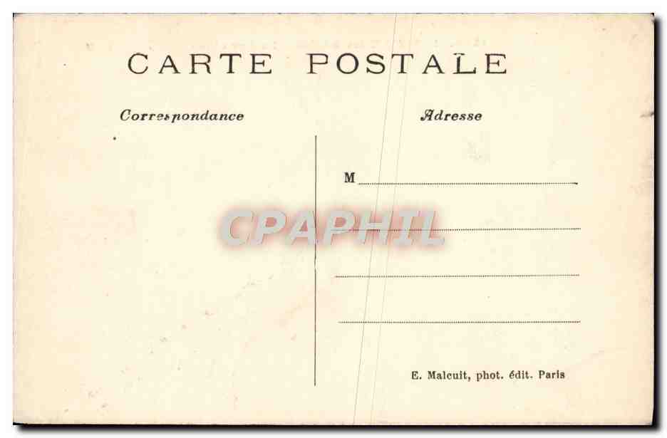 CPA Enghien Les Bains Le Lac Et Le Casino — Rückseite