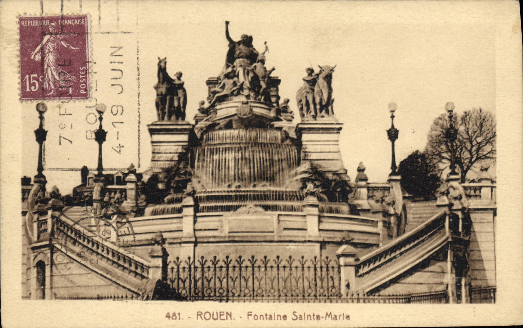 CPA Rouen Fontaine Sainte Marie