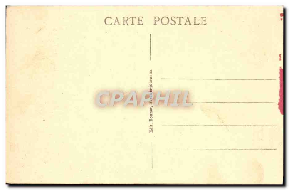 Auxerre - L'Horloge — éditeur Bonnet, illustré-journaux, n°15 — Back