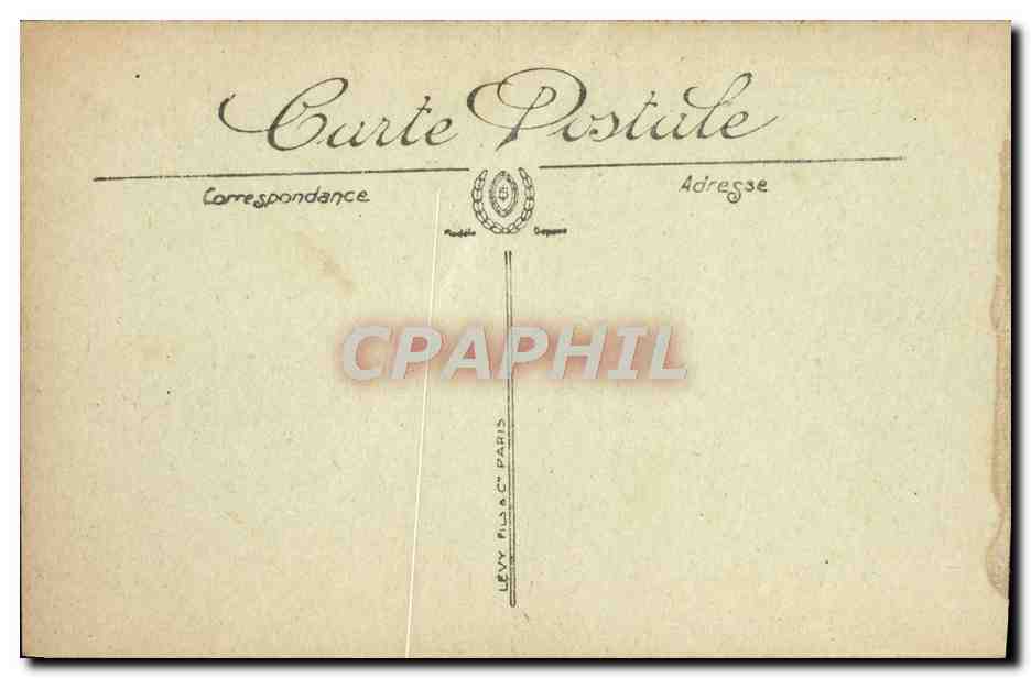 CPA Le Mont Saint Michel Le Cote Sud et la Digue — Verso
