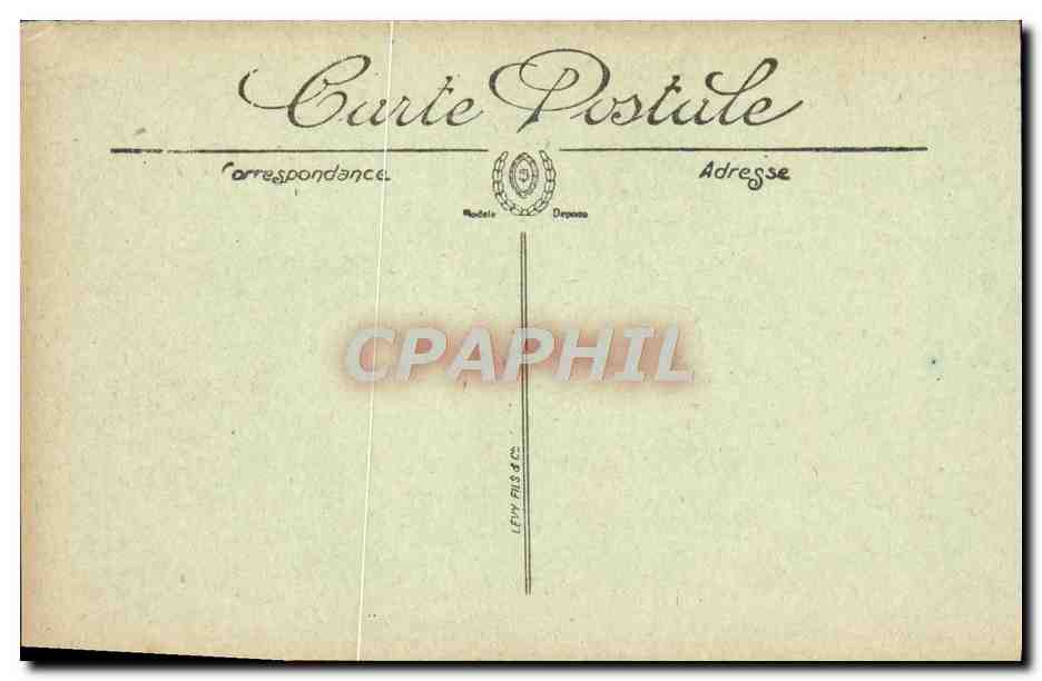 CPA Le Mont Saint Michel L'Abbaye Le refectoire des hotes — Verso